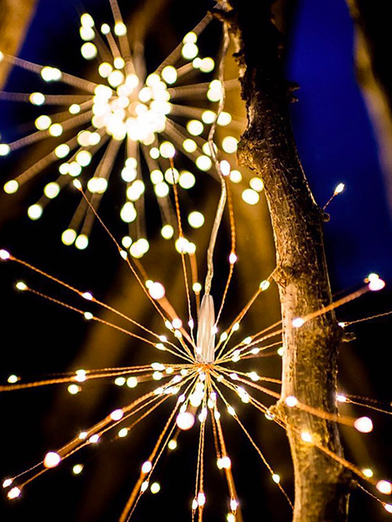 2pc Firework Shaped Decorative Light-2