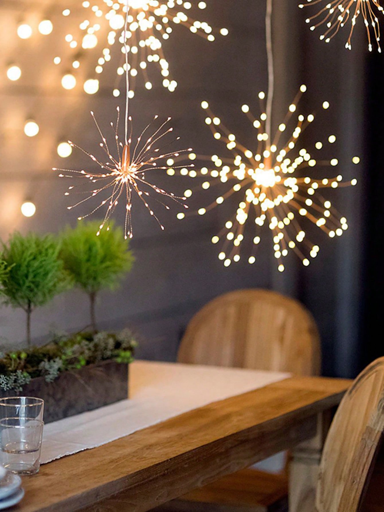 2pc Firework Shaped Decorative Light-3